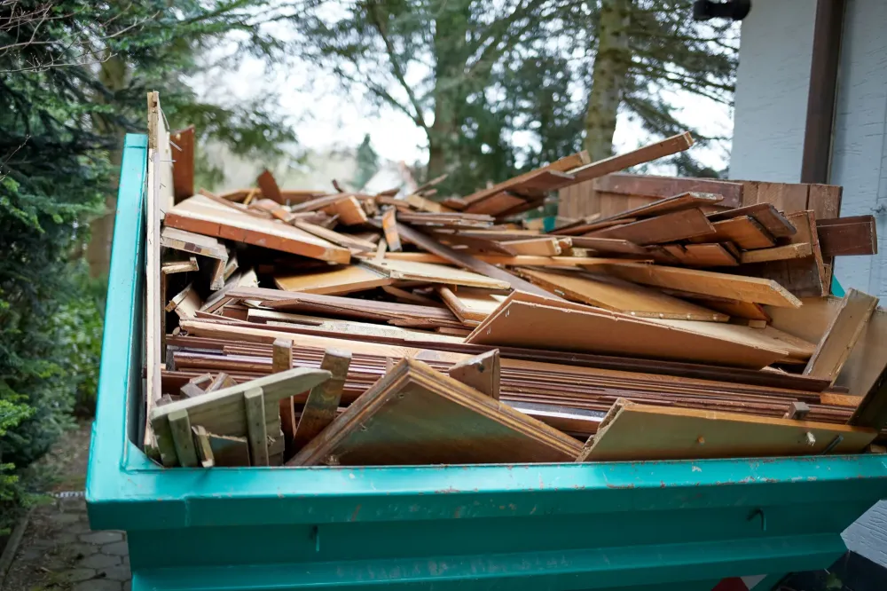 Recyclage de bois à Beausemblant