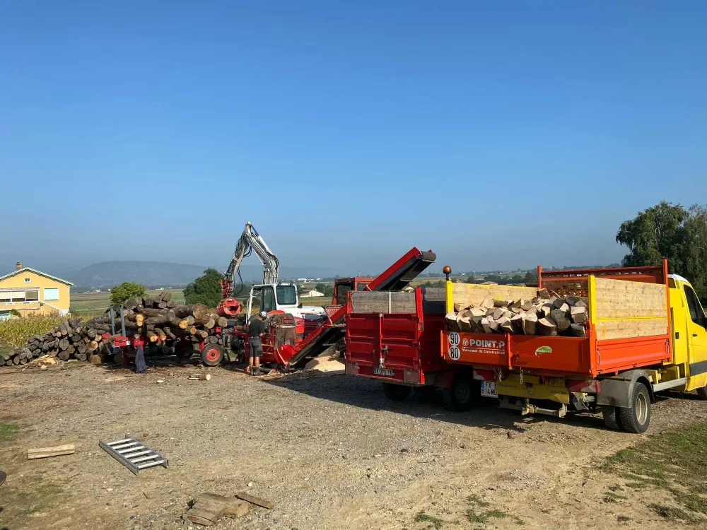 Livraison bois à Beausemblant